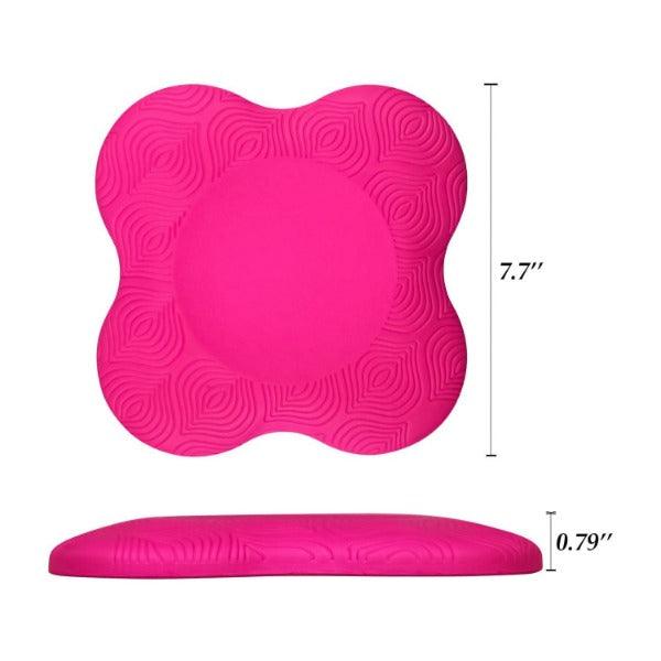 Yoga Pad for Knees - 2Pcs Extra Thick Exercise Knee Pads Soft Nonslip Pilates Kneeling Wrist Hips Hands Elbows Balance Yoga Product - Tophatter Daily Deals