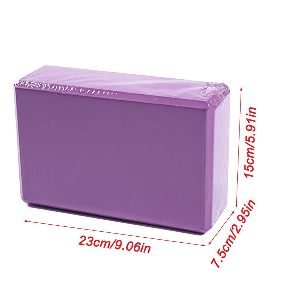 Best Yoga Blocks UK - 1/2pcs Pilates Workouts Eva Brick Foam Fitness Exercise Apparel & Accessories - Tophatter Daily Deals