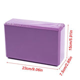 Best Yoga Blocks UK - 1/2pcs Pilates Workouts Eva Brick Foam Fitness Exercise Apparel & Accessories - Tophatter Daily Deals