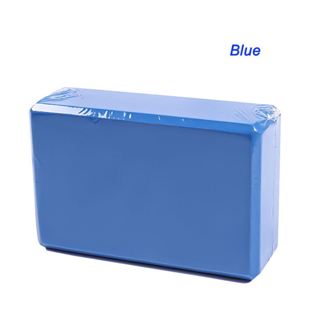 Best Yoga Blocks UK - 1/2pcs Pilates Workouts Eva Brick Foam Fitness Exercise Blue*1 Apparel & Accessories - Tophatter Daily Deals