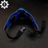 3D Printed Yoru Mask Duelist Half Face Mask Yoru Cosplay Prop - Tophatter Daily Deals