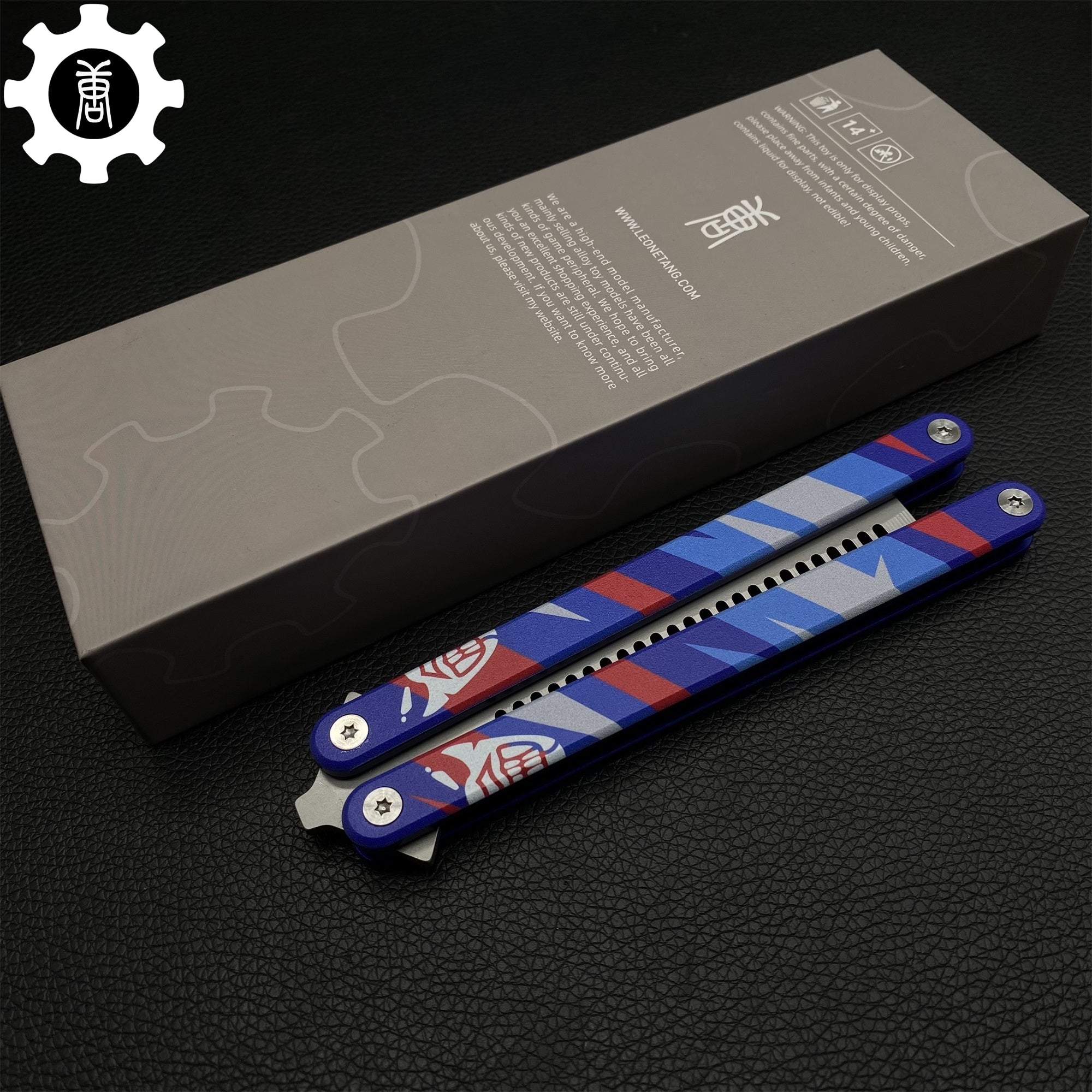 High-End CNC Yoru Comb Aluminum Alloy Handle Yoru Knife Balisong Trainer - Tophatter Daily Deals