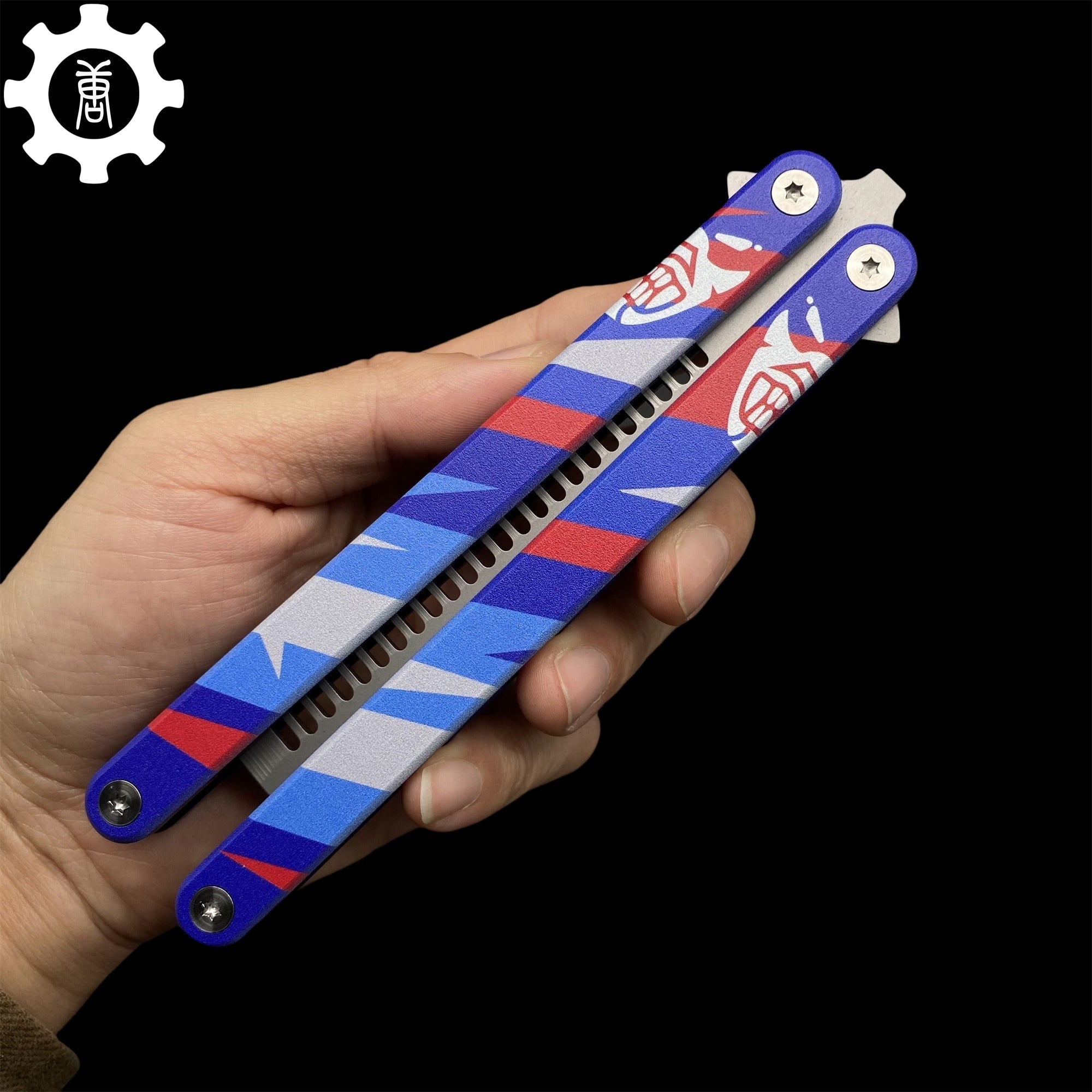 High-End CNC Yoru Comb Aluminum Alloy Handle Yoru Knife Balisong Trainer - Tophatter Daily Deals