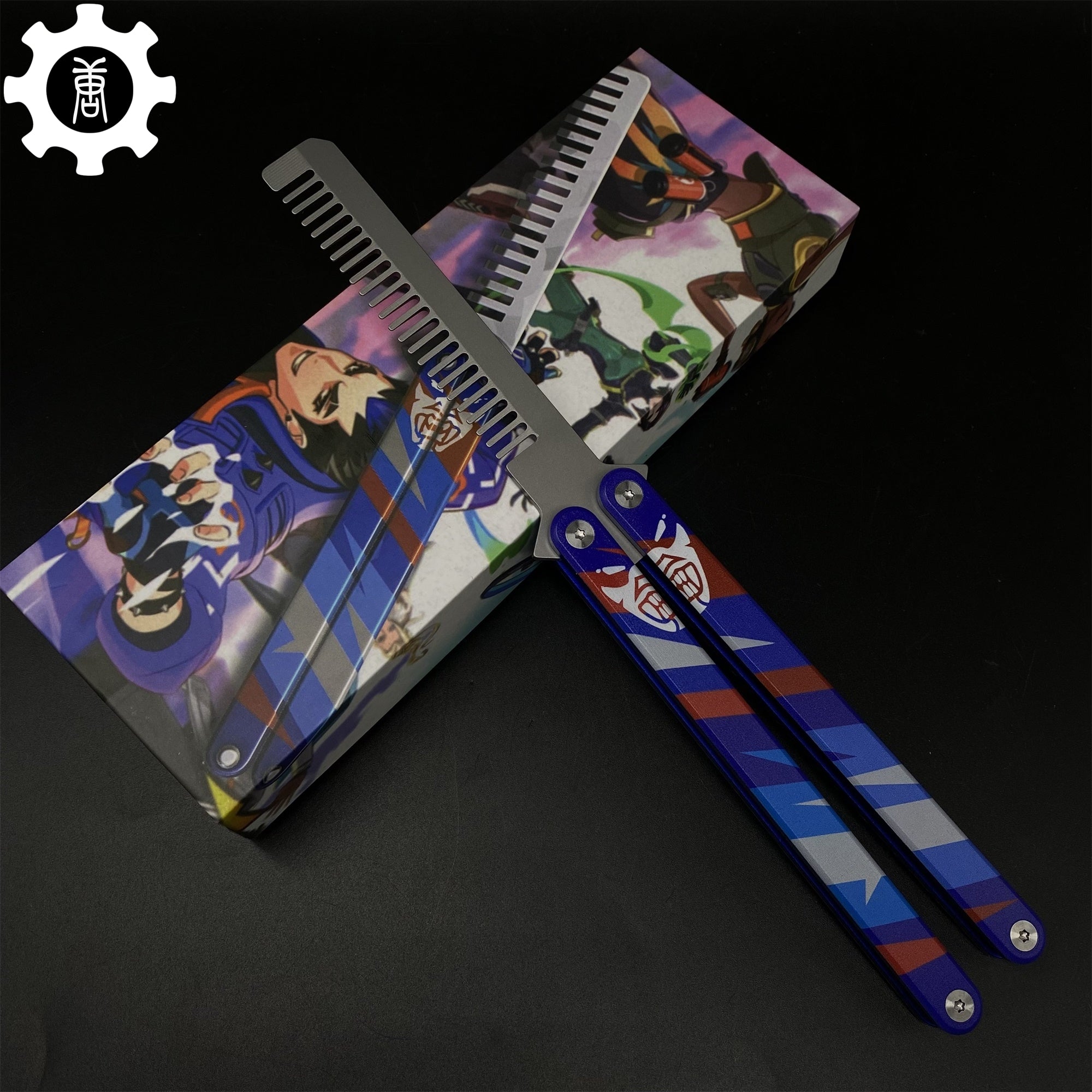 High-End CNC Yoru Comb Aluminum Alloy Handle Yoru Knife Balisong Trainer Yoru Comb Only CNC - Tophatter Daily Deals