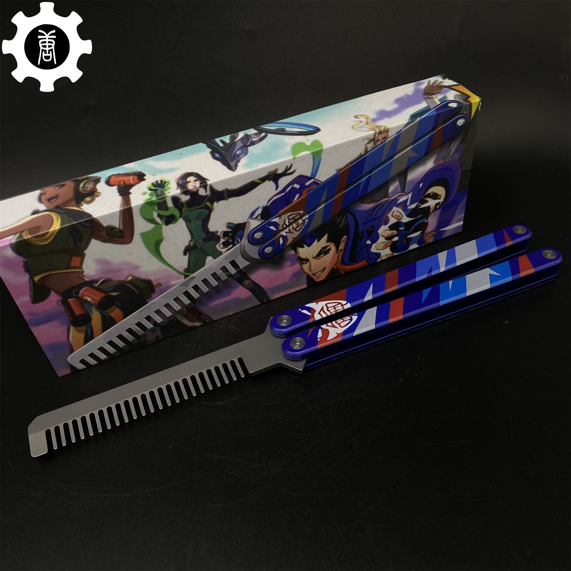 High-End CNC Yoru Comb Aluminum Alloy Handle Yoru Knife Balisong Trainer - Tophatter Daily Deals