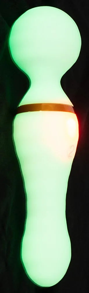 Glow in the Dark Wand Vibrator - Tophatter Daily Deals