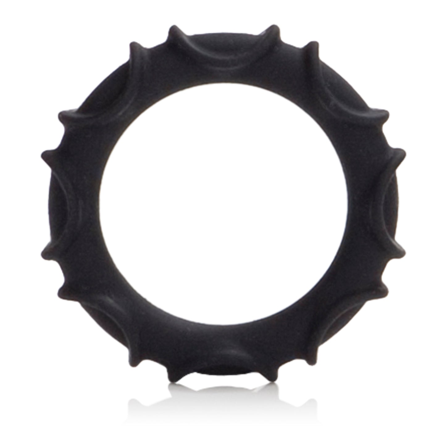 Atlas Black Silicone Cock Ring for Comfort and Stamina > Cock Ring > Single - Tophatter Daily Deals
