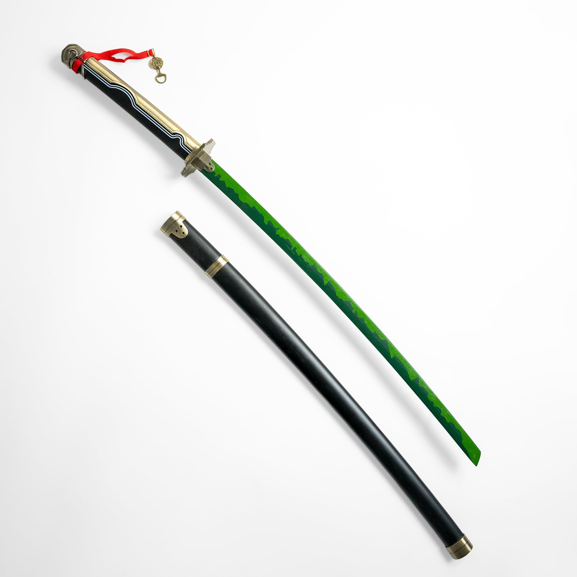 Yuichiro Hyakuya's "Asuramaru" Katana (Wood) Anime Sword - Tophatter Daily Deals