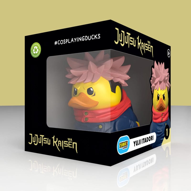 Jujutsu Kaisen: Yuji Itadori TUBBZ (Boxed Edition) TUBBZ Collectible Duck - Tophatter Daily Deals