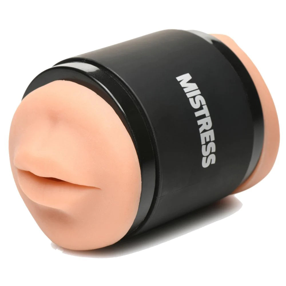 Mistress Double Shot Mini Masturbators Mouth and Pussy Medium Tone > Sex Toys For Men > Masturbators > Manual - Tophatter Daily Deals