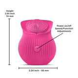 Inya The Bloom Pink Wireless Clitoral Vibrator > Sex Toys For Ladies > Rose Stimulators - Tophatter Daily Deals