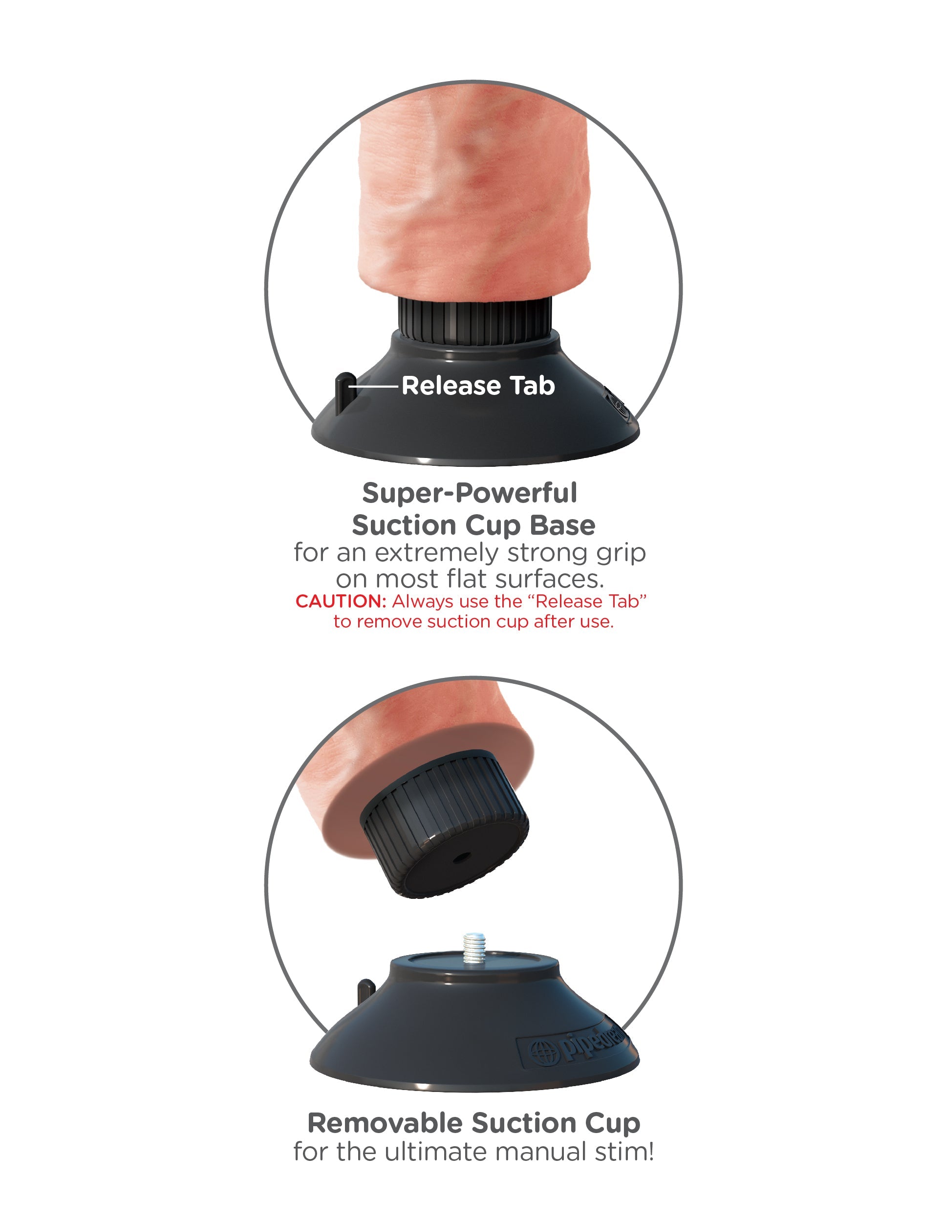 King Cock 7 Inch Vibrating Cock 17.8 Centimeter Vibrating Dong > Vibrators > Realistic Vibrators - Tophatter Daily Deals