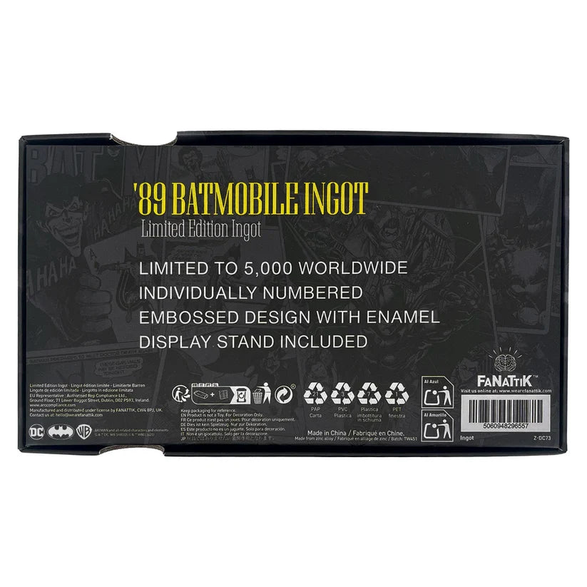 Batman Batmobile XL Ingot Collectible Ingot - Tophatter Daily Deals