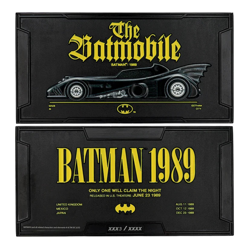 Batman Batmobile XL Ingot Collectible Ingot - Tophatter Daily Deals