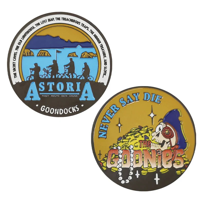 The Goonies - 40th Anniversary Presentation Coin Replica Coin - Tophatter Daily Deals