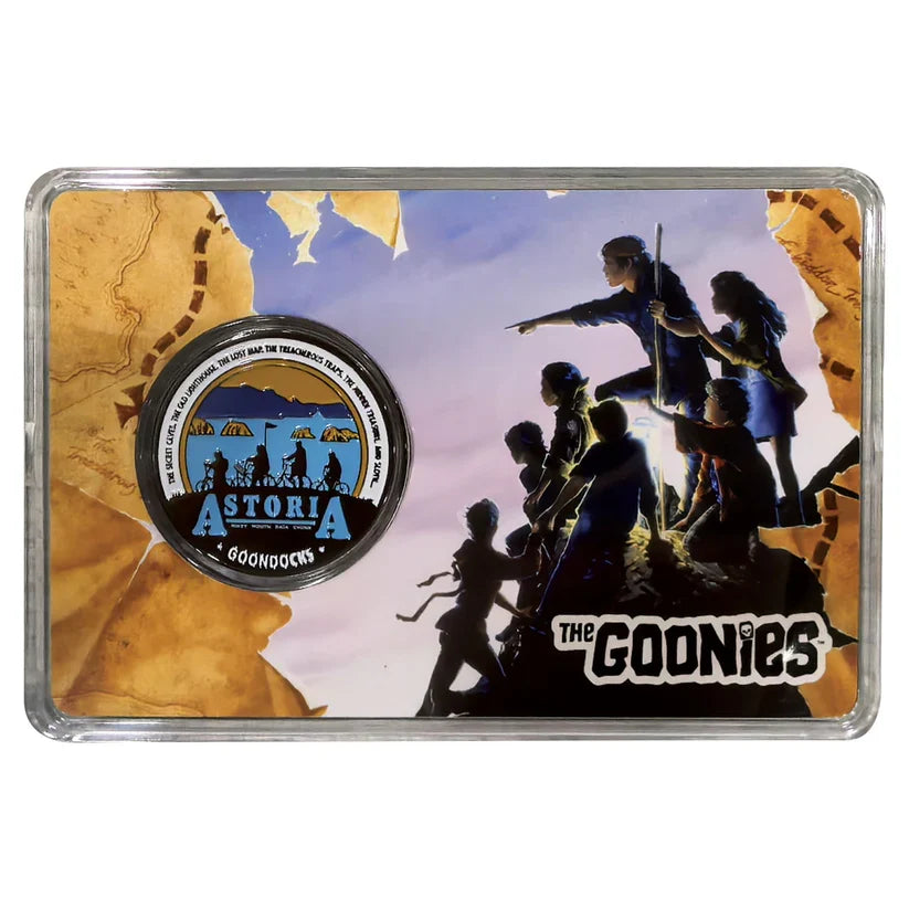 The Goonies - 40th Anniversary Presentation Coin Replica Coin - Tophatter Daily Deals