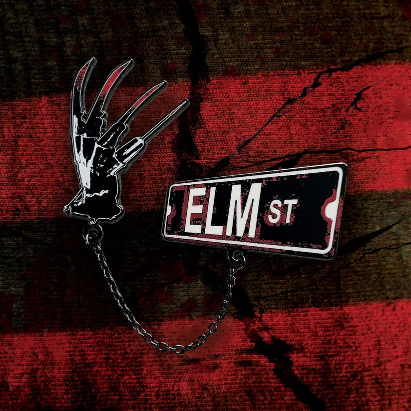 Nightmare on Elm St Pin Badge Set Pin Badge - Tophatter Daily Deals