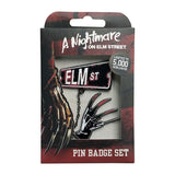 Nightmare on Elm St Pin Badge Set Pin Badge - Tophatter Daily Deals