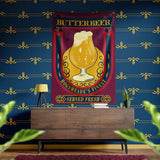 Harry Potter Butterbeer Wall Banner Collectible Merchandise - Tophatter Daily Deals