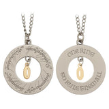 The Lord of the Rings One Ring Necklace Ring - Tophatter Daily Deals