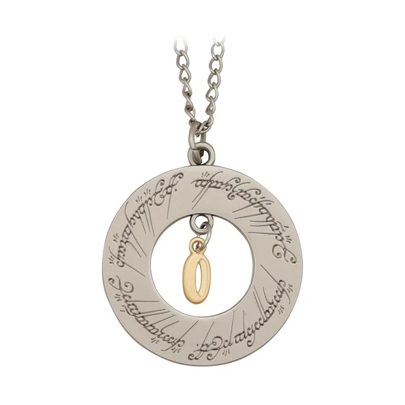 The Lord of the Rings One Ring Necklace Ring - Tophatter Daily Deals