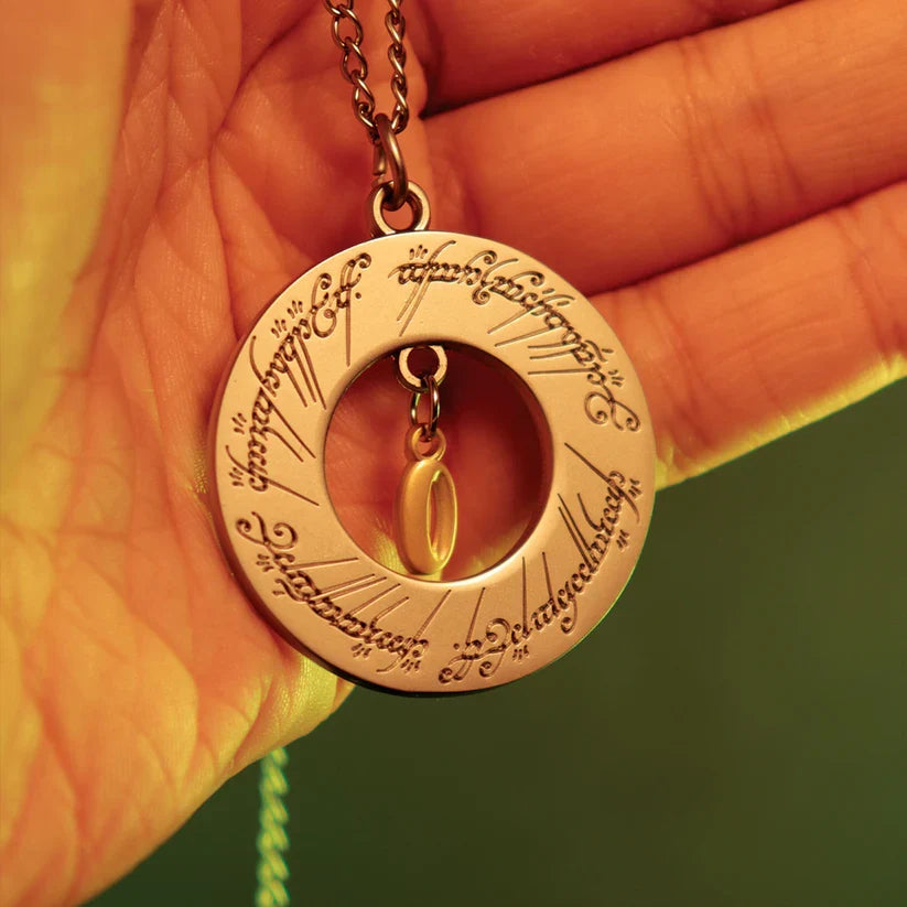 The Lord of the Rings One Ring Necklace Ring - Tophatter Daily Deals