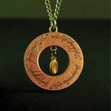 The Lord of the Rings One Ring Necklace Ring - Tophatter Daily Deals