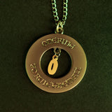 The Lord of the Rings One Ring Necklace Ring - Tophatter Daily Deals