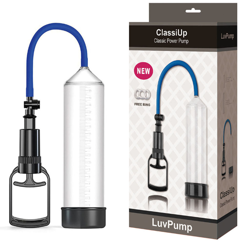 LuvPump ClassiUp Classic Power Pump Large – Penis Pump > Pumps > Penis Pumps - Tophatter Daily Deals