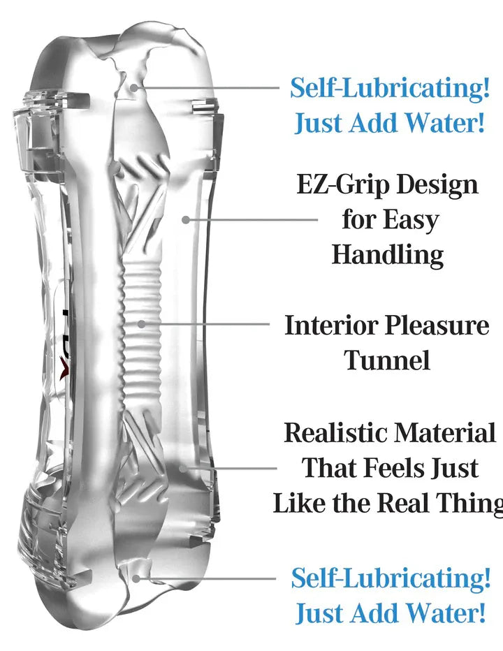 Pdx Extreme Wet Pussies Super Flip – Self-Lubricating Dual-Ended Stroker > Sex Toys For Men > Masturbators > Manual - Tophatter Daily Deals