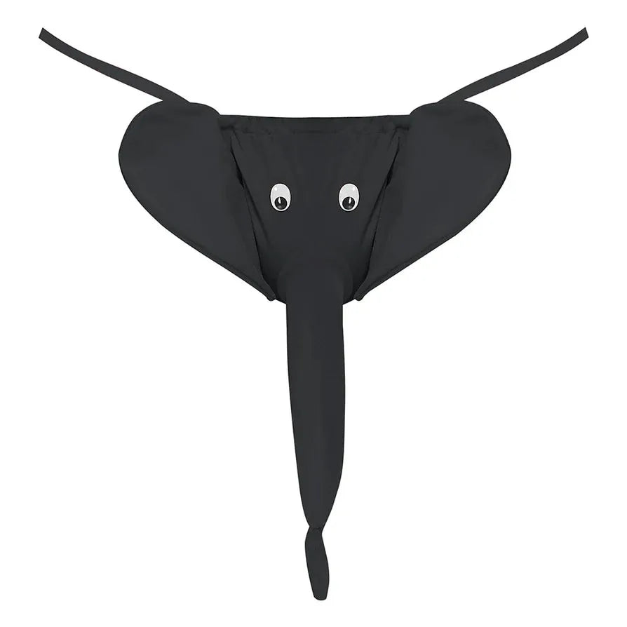 Squeaker Elephant G-String (Black) – Novelty Lingerie > Novelties > Gag Gifts - Tophatter Daily Deals