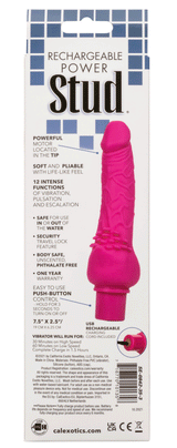 Power Stud Cliterrific Extra Large Flexible Vibrator > Vibrators > Standard Vibrators - Tophatter Daily Deals