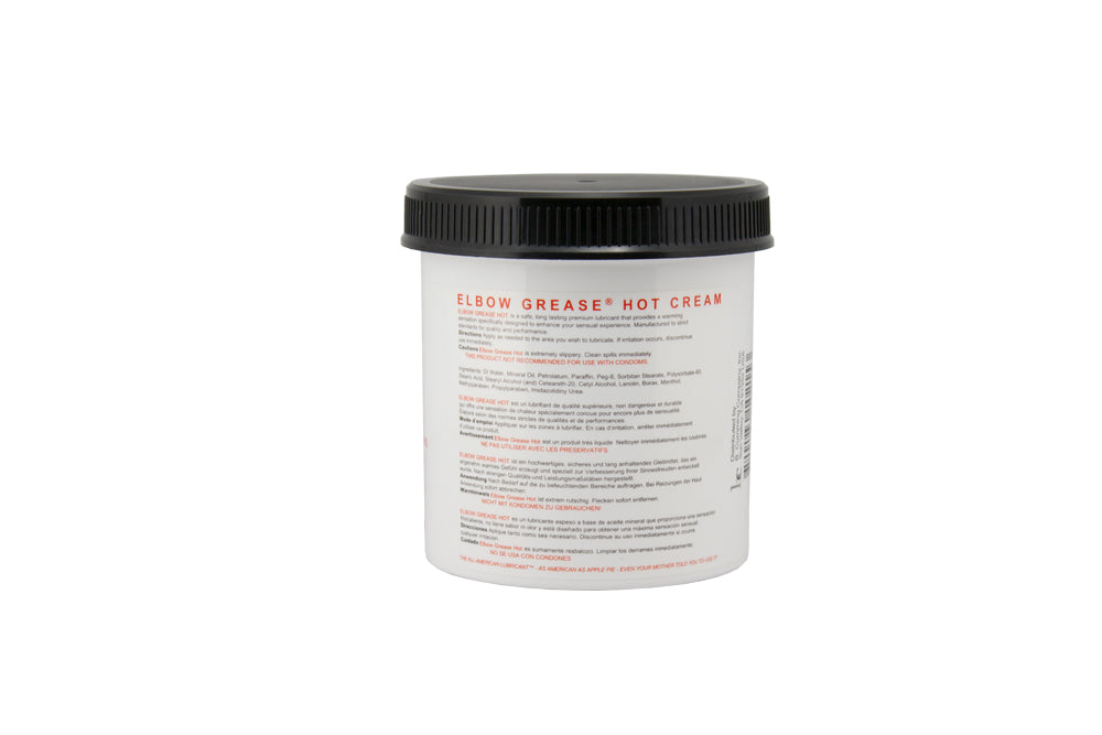 Elbow Grease Hot Cream Warming Lubricant 15 Oz Oil Based > Lube > Speciality - Tophatter Daily Deals