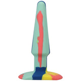 Groovy Silicone Anal Plug 5 Inch Sunrise Multi Colored > Anal Range > Butt Plugs - Tophatter Daily Deals