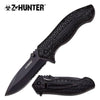 Z Hunter 4.5 Inch Closed Spring Assisted Opening Knife - TOPHATTER'S ARMORY DEALS Collectible Weapons - Tophatter Daily Deals