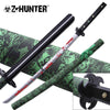 Real Deluxe Full Tang Bloody Zombie Samurai Katana Sword - Tophatter's Army Products & Self Defense Collectible Weapons - Tophatter Daily Deals