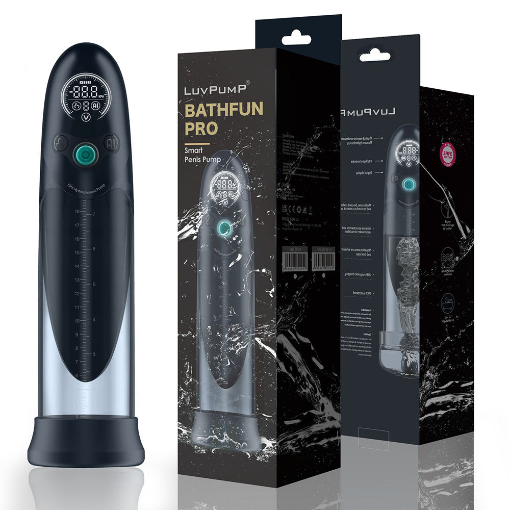 LuvPump BathFun Pro – USB Rechargeable Waterproof Automatic Penis Pump > Pumps > Penis Pumps Electric - Tophatter Daily Deals
