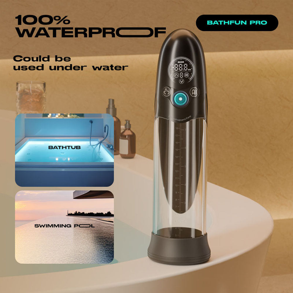 LuvPump BathFun Pro – USB Rechargeable Waterproof Automatic Penis Pump > Pumps > Penis Pumps Electric - Tophatter Daily Deals