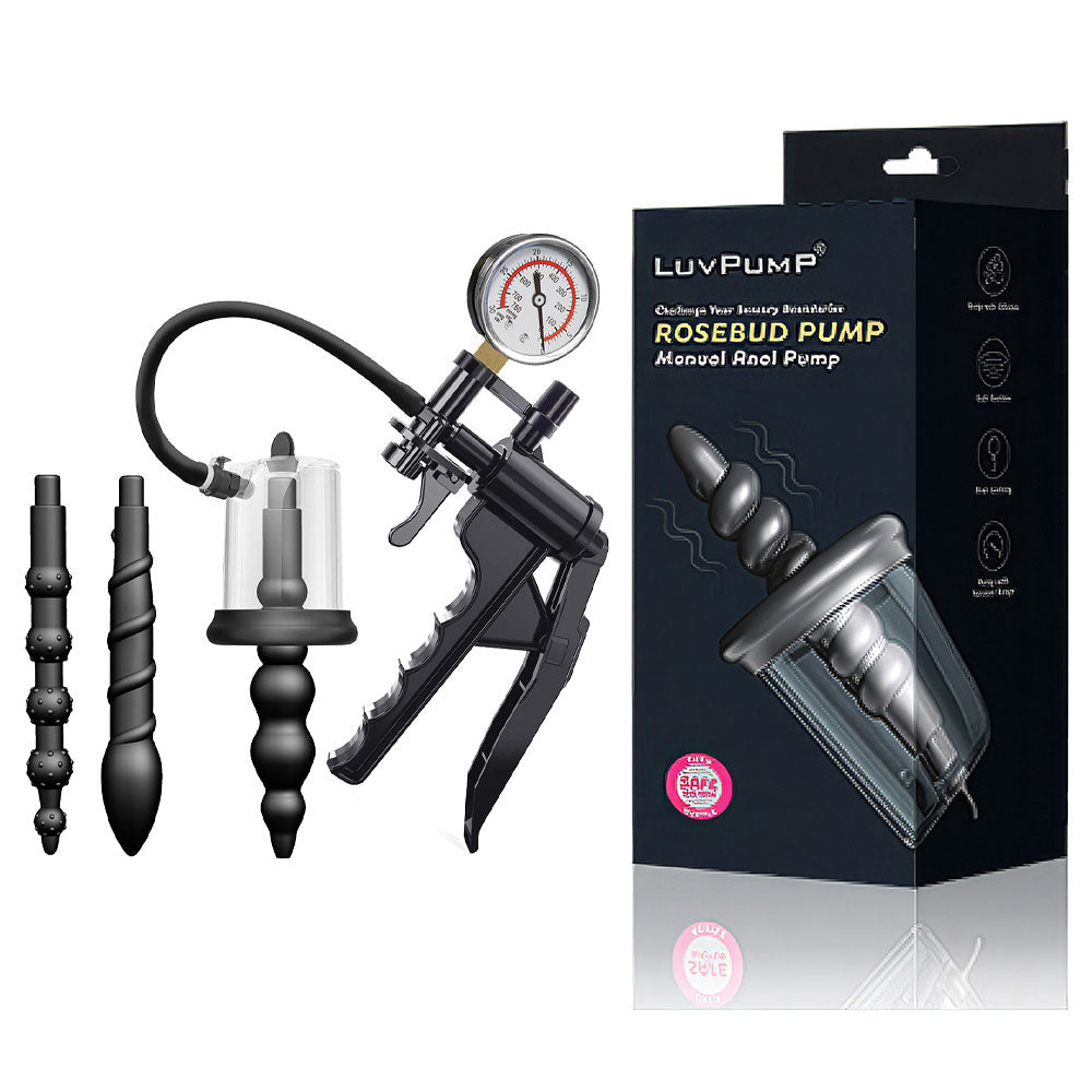 LuvPump Rosebud (Manual) – Precision Anal Pump > Anal Range > Anal Probes - Tophatter Daily Deals
