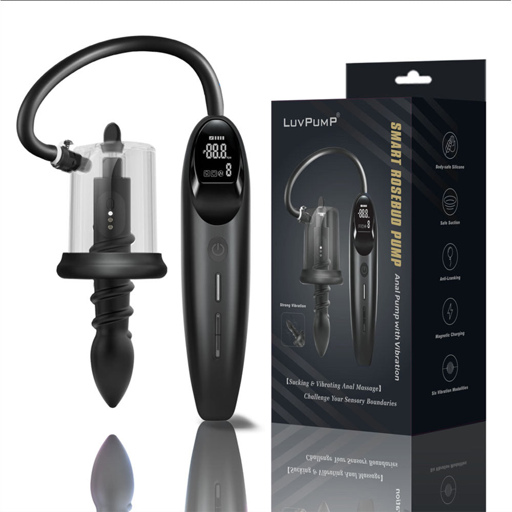 LuvPump RosCup Pro – USB Rechargeable Smart Vibrating Anal Pump > Anal Range > Anal Probes - Tophatter Daily Deals