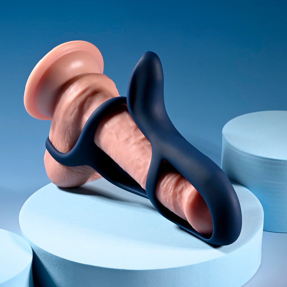Zero Tolerance Big Time Navy Vibrating Sleeve > Sex Toys For Men > Penis Sleeves - Tophatter Daily Deals