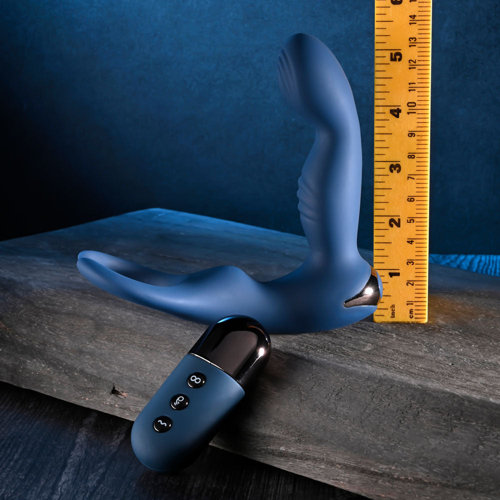 Zero Tolerance By All Means – USB Rechargeable Remote-Controlled 13.4 cm Prostate Massager with Cock Ring > Anal Range > Prostate Plugs - Tophatter Daily Deals