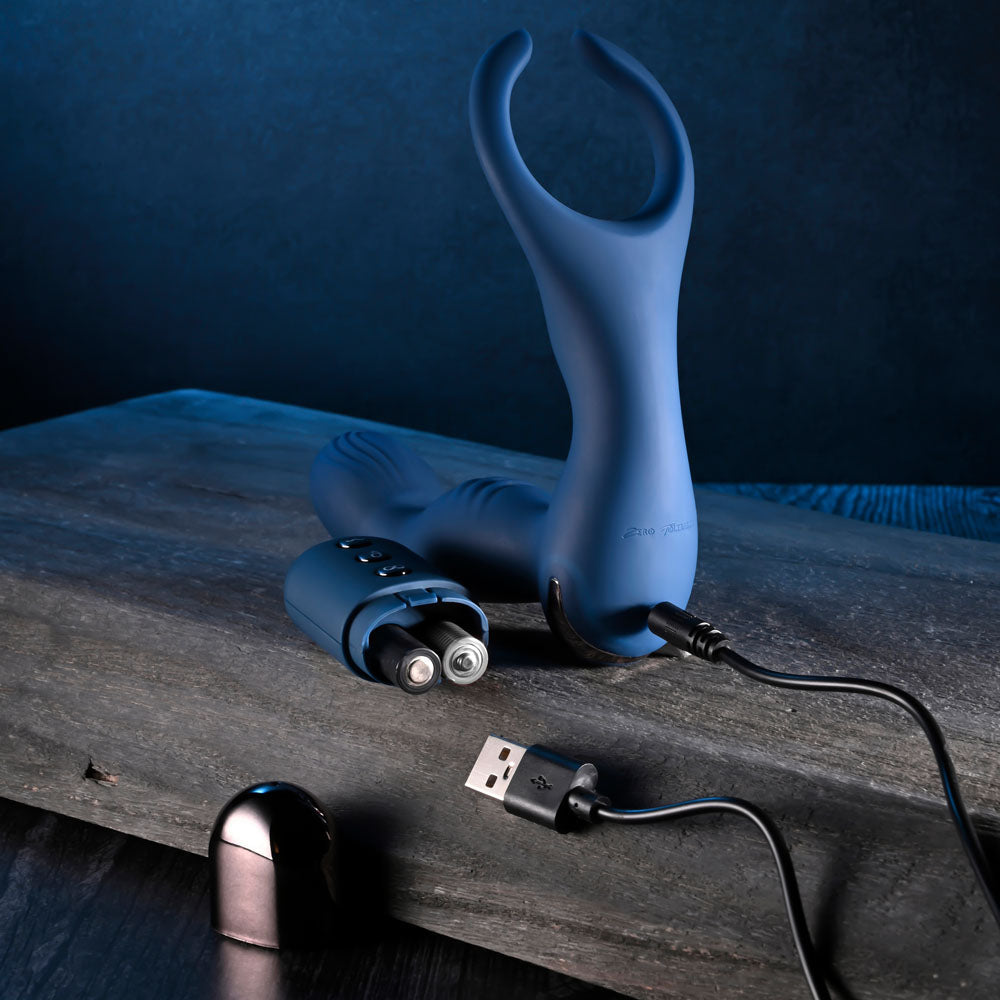 Zero Tolerance By All Means – USB Rechargeable Remote-Controlled 13.4 cm Prostate Massager with Cock Ring > Anal Range > Prostate Plugs - Tophatter Daily Deals
