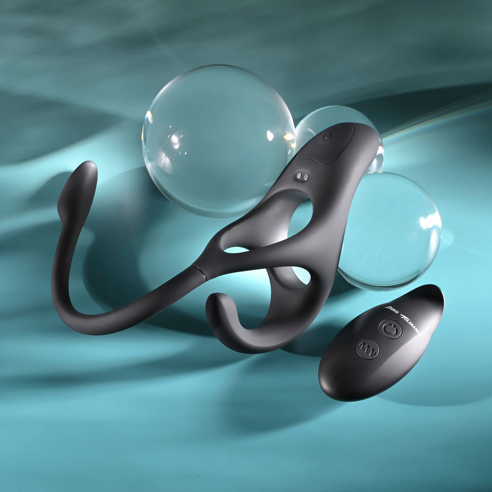 Zero Tolerance All The Bases – USB Rechargeable Remote-Controlled Vibrating Cock Ring > Cock Ring > Vibrating - Tophatter Daily Deals