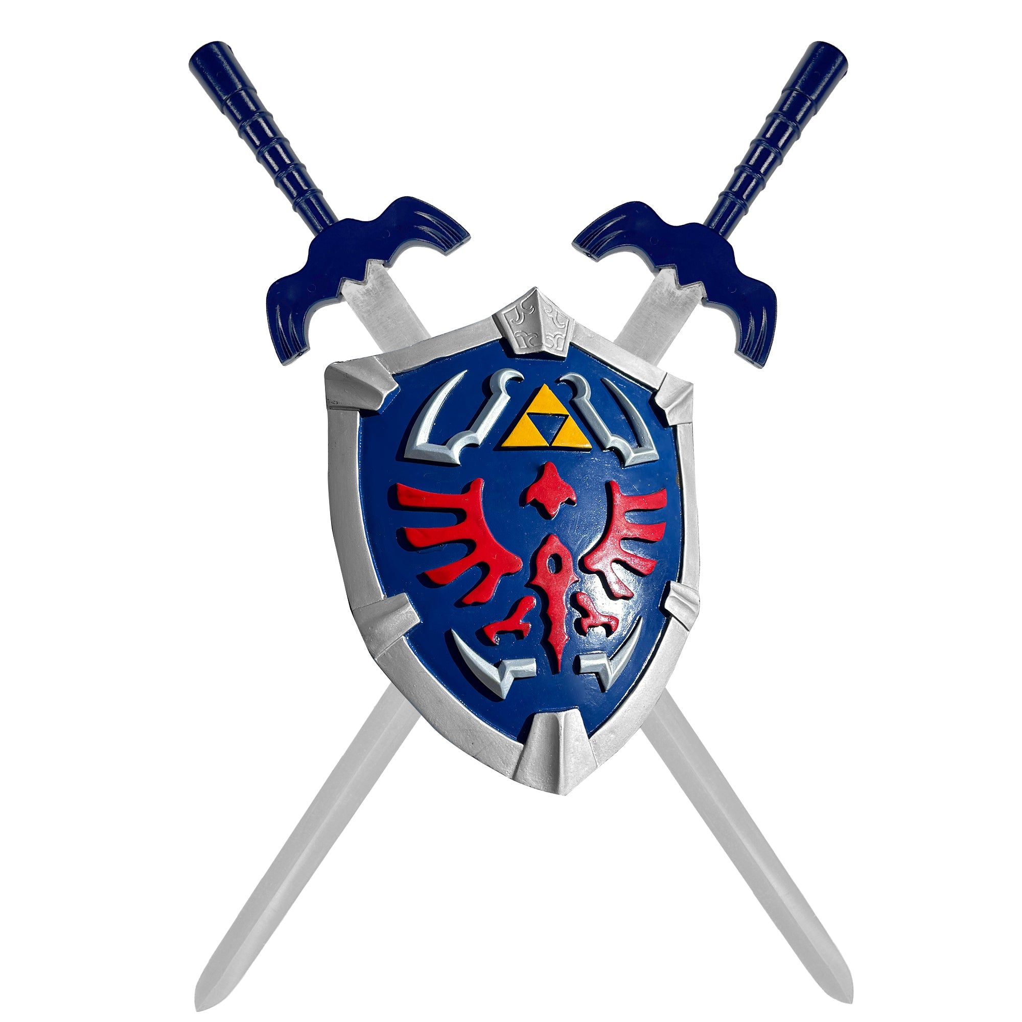 Zelda Hylian Shield & Swords Wall Display Set swords - Tophatter Daily Deals