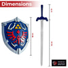 Zelda Hylian Shield & Swords Wall Display Set swords - Tophatter Daily Deals