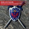 Zelda Hylian Shield & Swords Wall Display Set swords - Tophatter Daily Deals