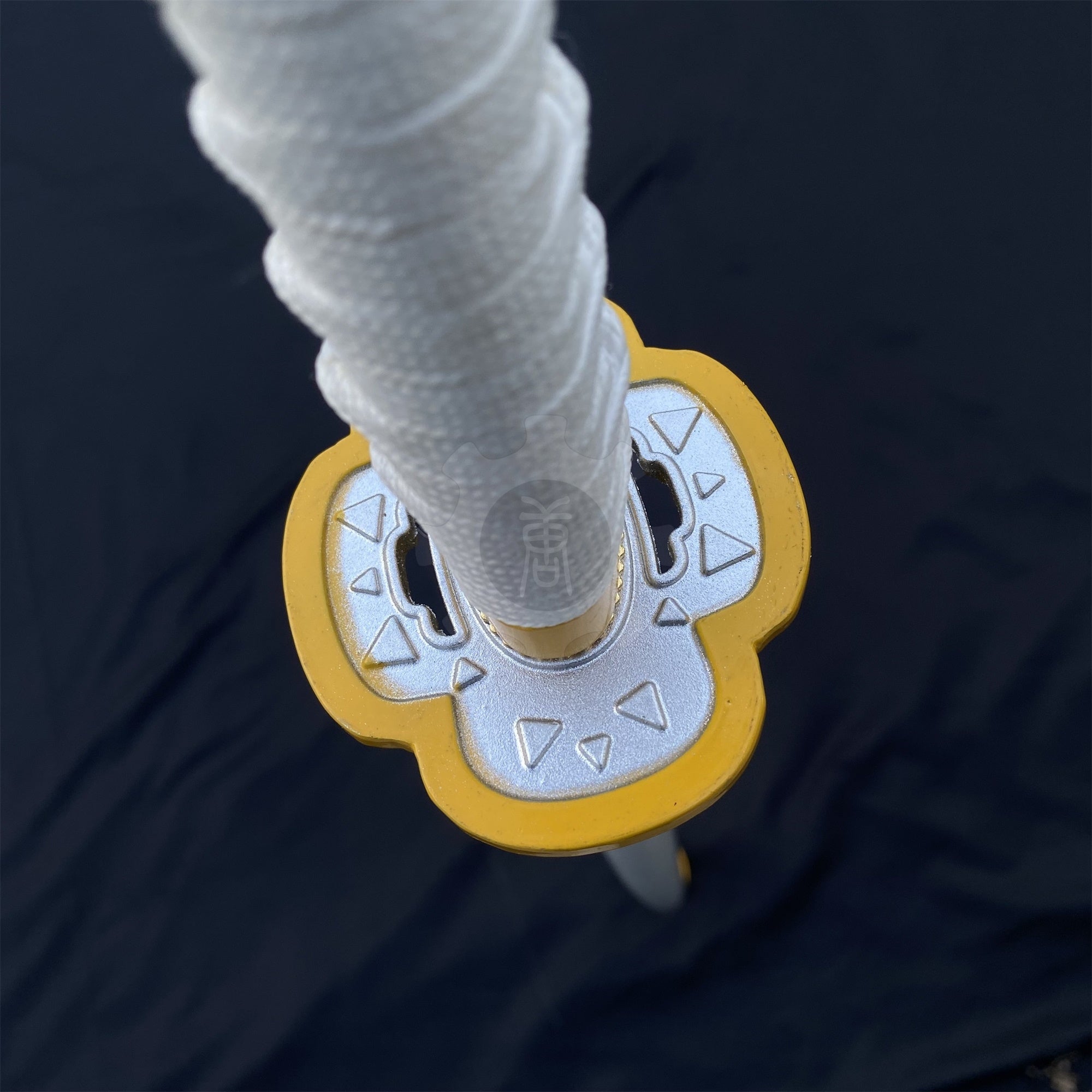 Zenitsu Nichirin Sword Katana Carbon Steel 1045 Version - Tophatter Daily Deals