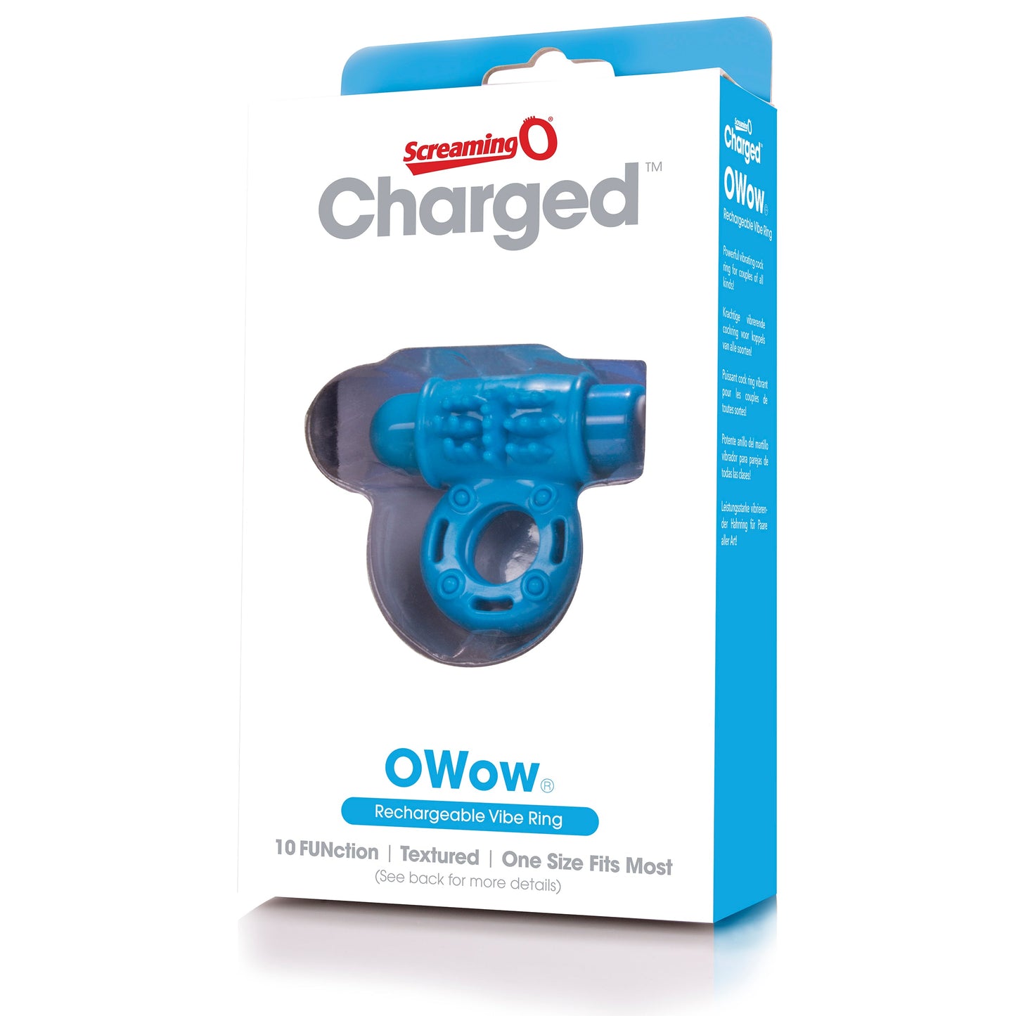 O Wow Ring – Rechargeable Vibrating Cock Ring with 10 Vibration Functions > Cock Ring > Vibrating - Tophatter Daily Deals