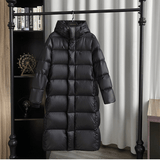 Warm Women’s Down Coat - Long Quilted, Winter Ready - Tophatter Daily Deals